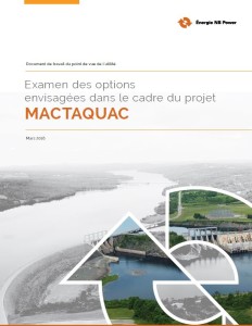 Envisageons l’avenir de Mactaquac